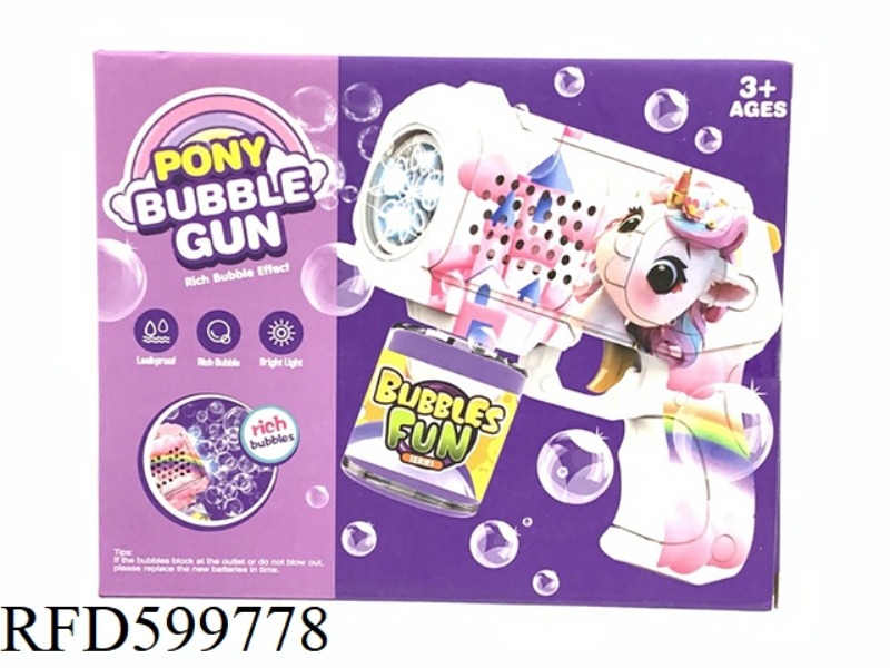 UNICORN 10-HOLE BUBBLE GUN