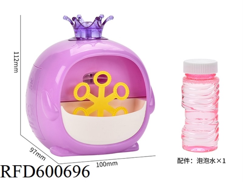 MINI CROWN BUBBLE MACHINE