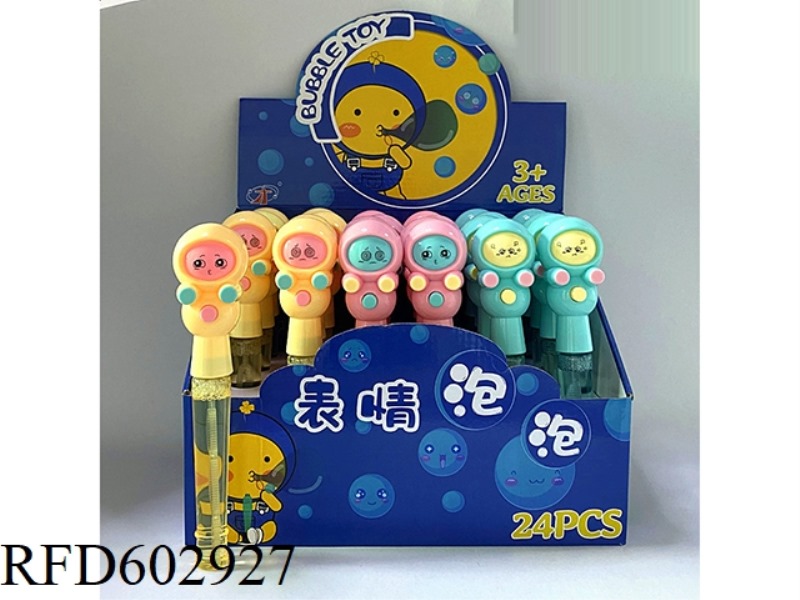FACE CHANGE BUBBLE WAND 24PCS
