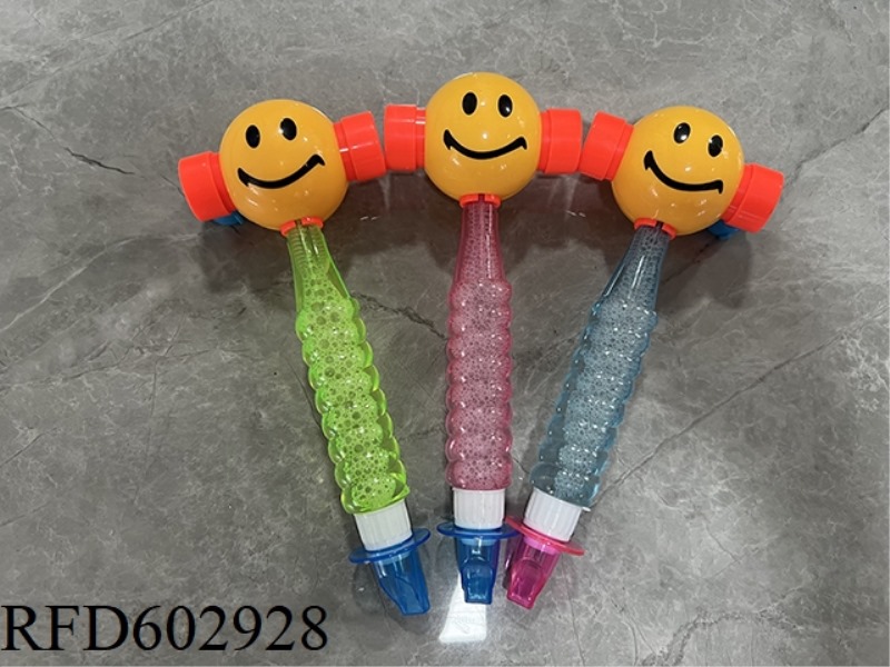 SMILEY BUBBLE WAND 24PCS