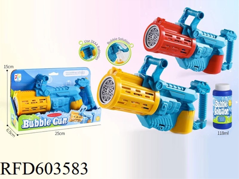 GATLING BUBBLE MACHINE   118ML