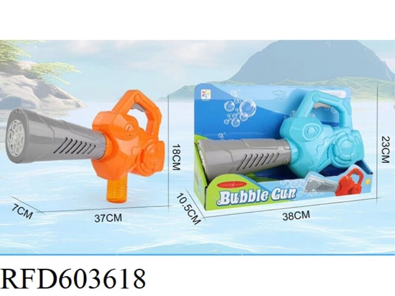 LARGE SIX-HOLE ELECTRIC BUBBLE GUN