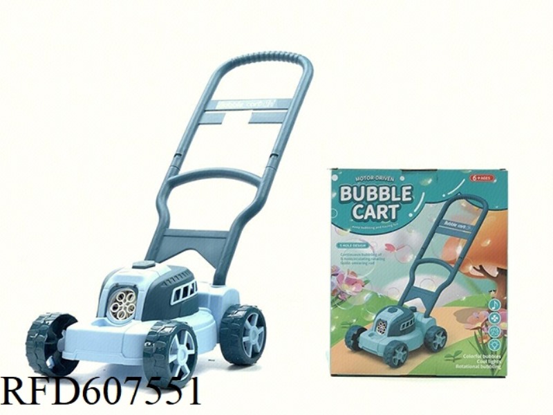 HAND PUSH LAWN MOWER BUBBLE MACHINE