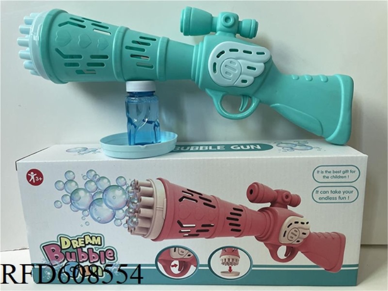 23 HOLE ELECTRIC BUBBLE GUN