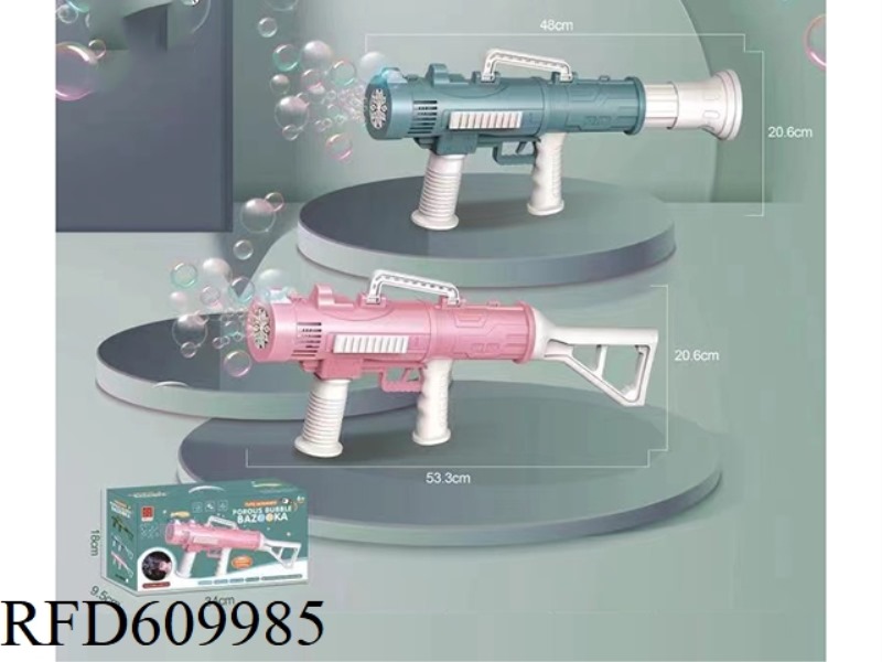 FULLY AUTOMATIC BUBBLE BAZOOKA