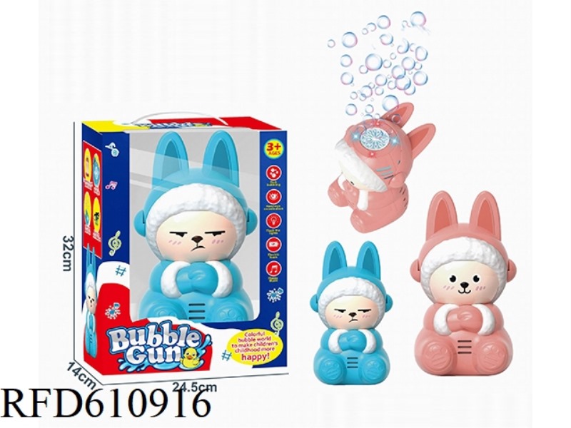 BUBBLE TOY MOE FUN BUBBLE RABBIT (BATTERY VERSION)