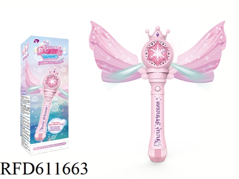 UPGRADED HEX STAR BUBBLE WAND - PINK