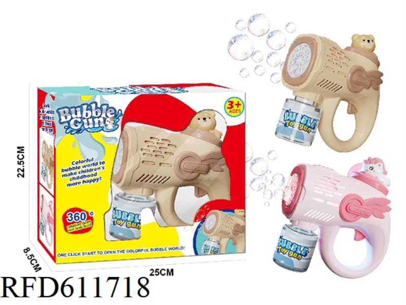 PET BUBBLE GUN (BATTERY VERSION)