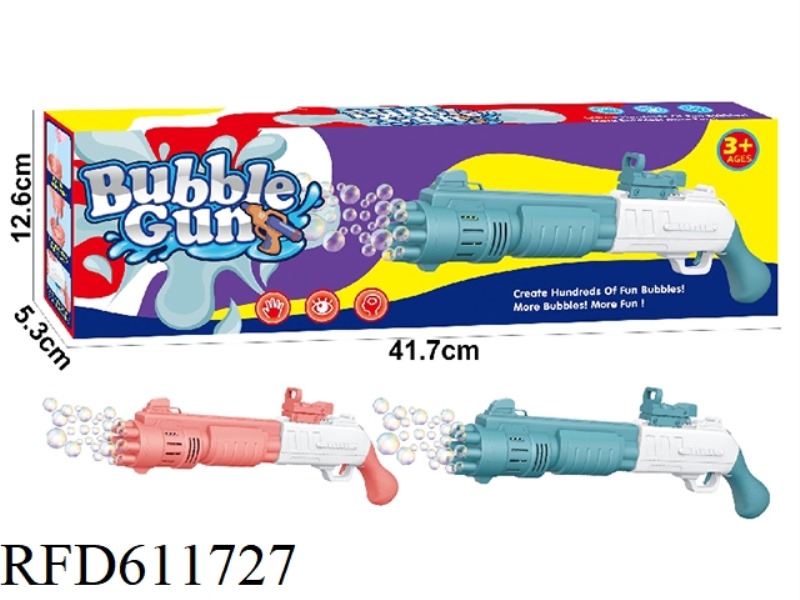 POROUS ELECTRIC BUBBLE GUN (BATTERY VERSION)