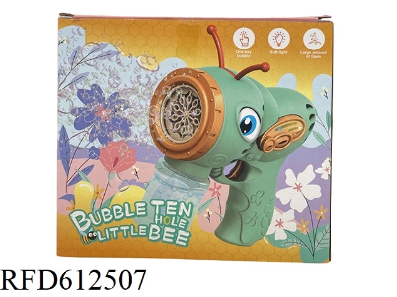 10-HOLE AUTOMATIC BUBBLE GUN