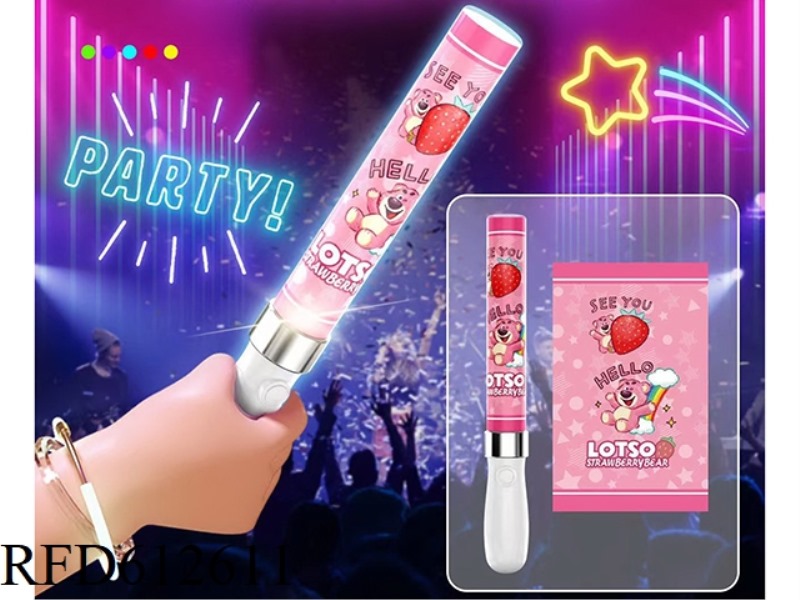 STRAWBERRY BEAR GLITTER STICK