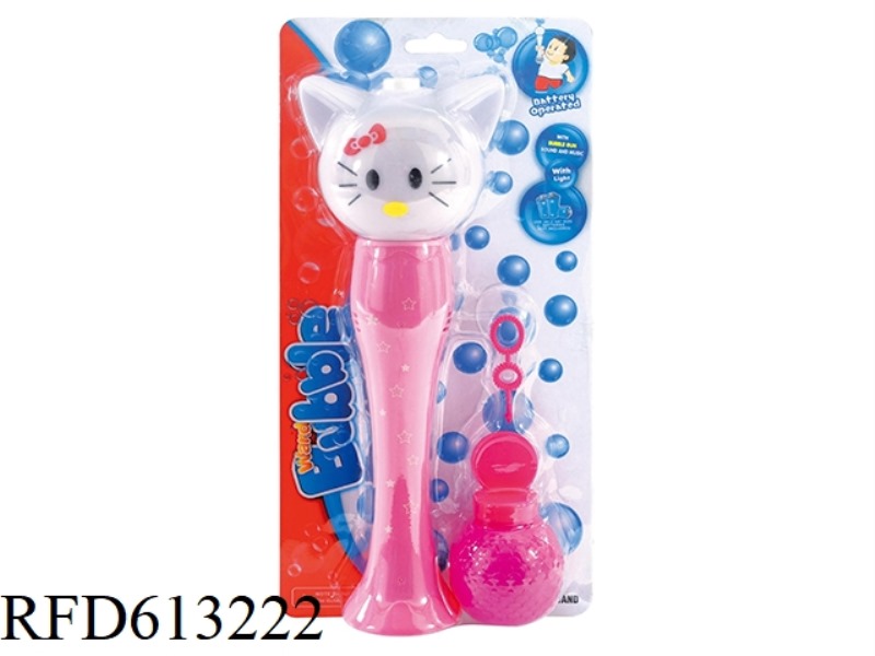 KT CAT BUBBLE WAND