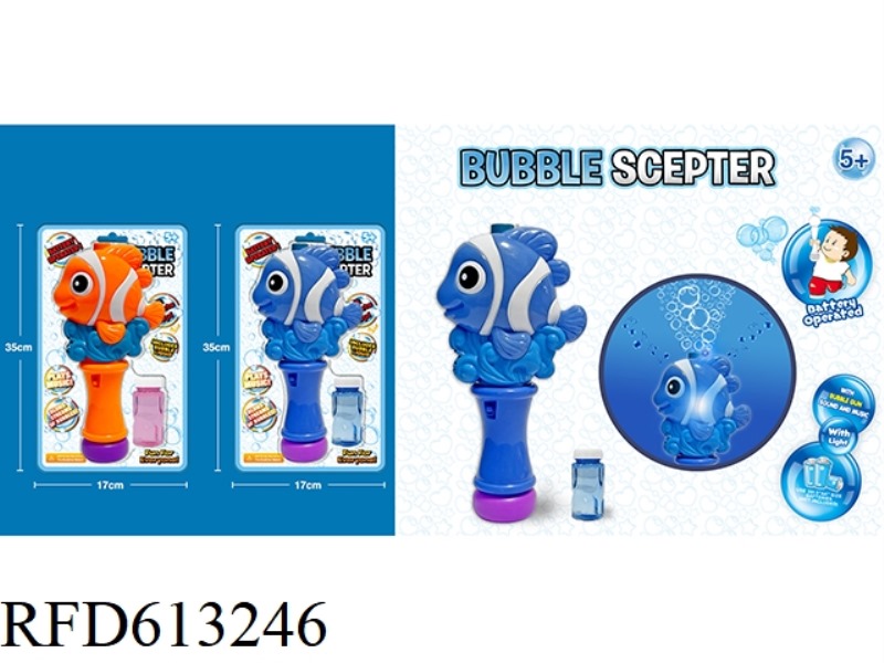 CLOWNFISH LIGHT BUBBLE WAND