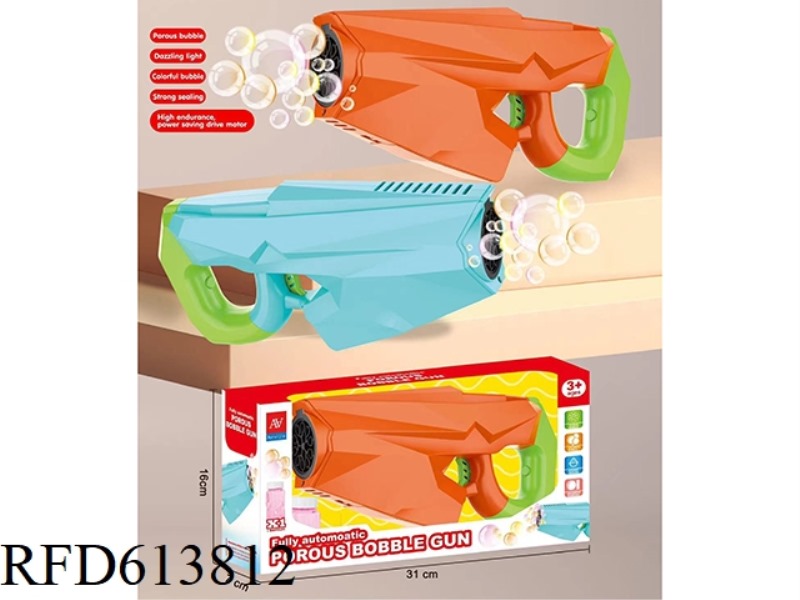 FULLY AUTOMATIC POROUS BUBBLE GUN