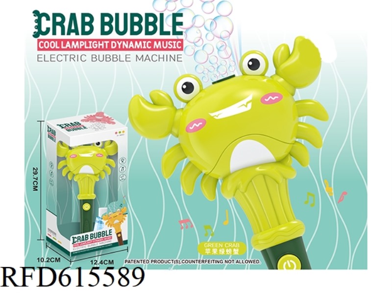 DAZZLING LIGHTS MUSIC BUBBLE CRAB STICKS