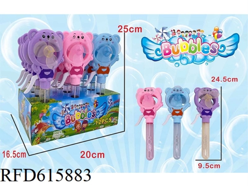 FAN KOALA BUBBLE WAND (12 PCS)