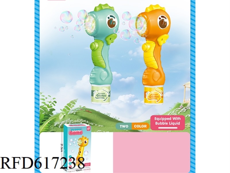 SEAHORSE BUBBLE WAND
