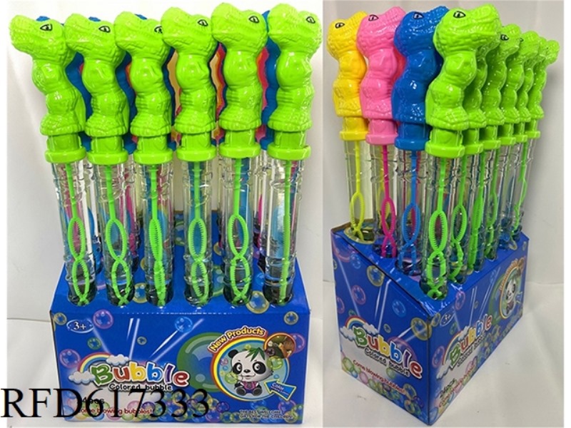 BUBBLE WAND (BIG DINOSAUR) (24PCS)