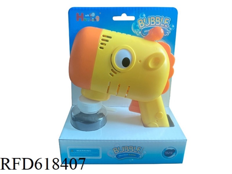 GIRAFFE TEN-HOLE BUBBLE GUN WITH A BOTTLE OF 80ML WATER (NO LIGHT MUSIC)