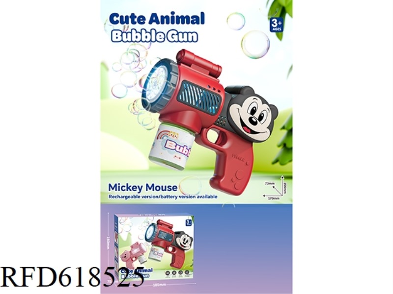 MICKEY LIGHT BUBBLE GUN