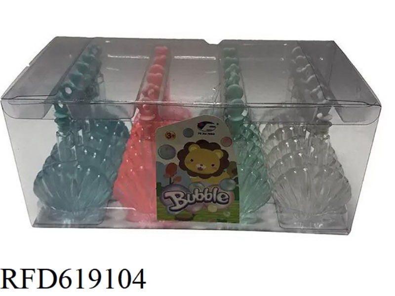 24 PIECES OF SHELL BUBBLE WATER