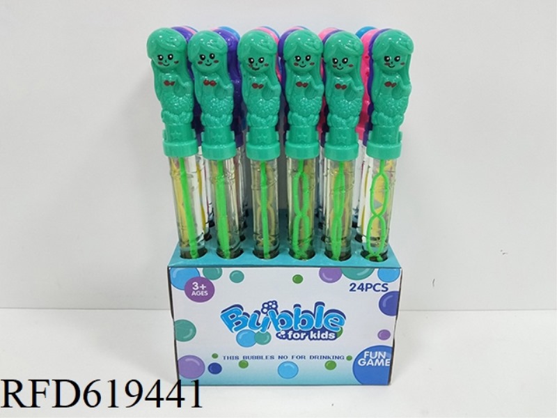 MERMAID BUBBLE STICK 24PCS