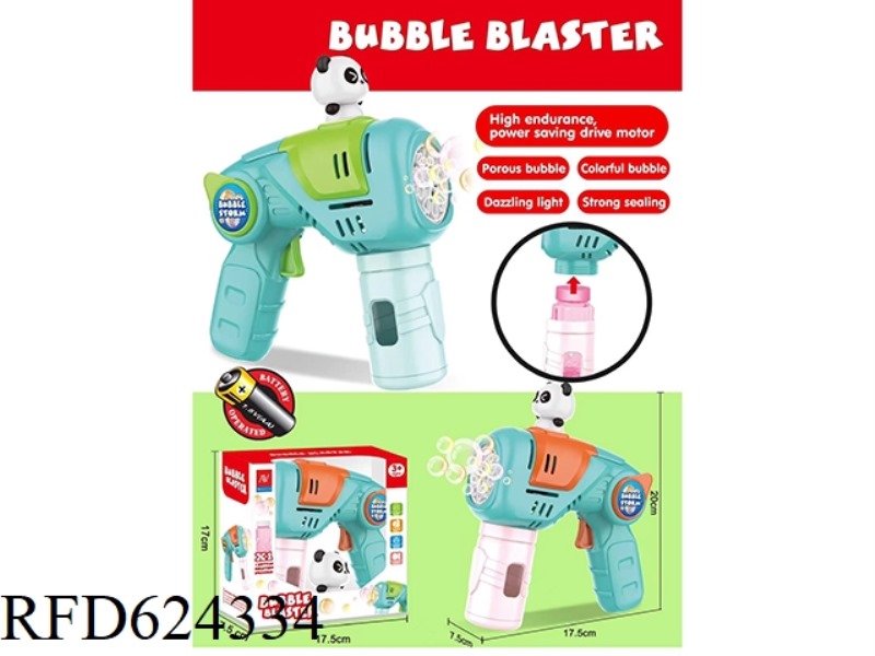 ELECTRIC POROUS PANDA BUBBLE TOY