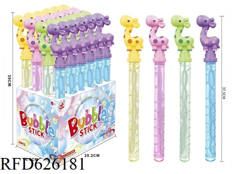 DEER BUBBLE WAND 24PCS