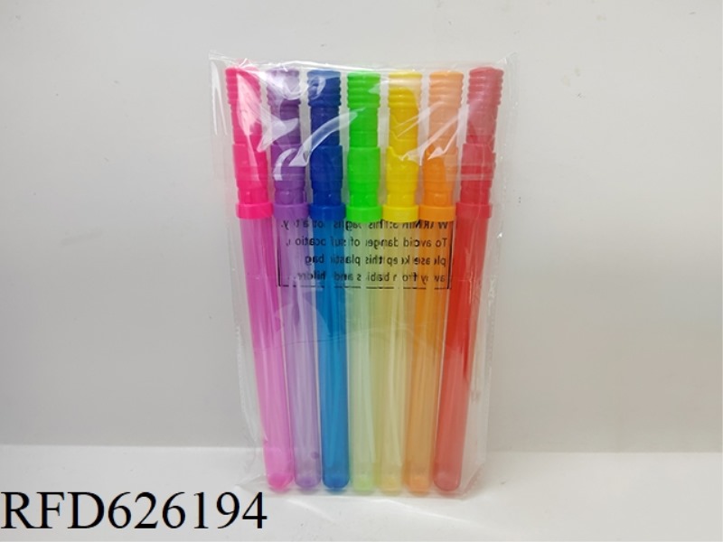 37CM BUBBLE WAND (LIGHT WAND, SINGLE HOLE BLOWOUT)