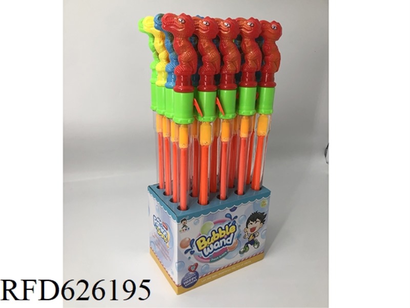 50CM DINOSAUR BUBBLE SWORD