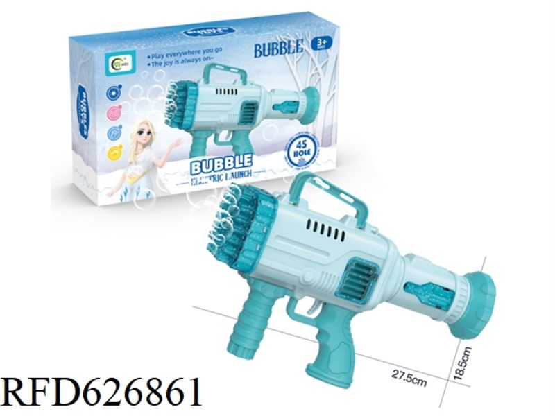 45-HOLE MANUAL MAGIC BUBBLE MACHINE