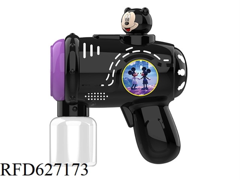 MICKEY ELECTRIC BUBBLE GUN DIY STICKERS