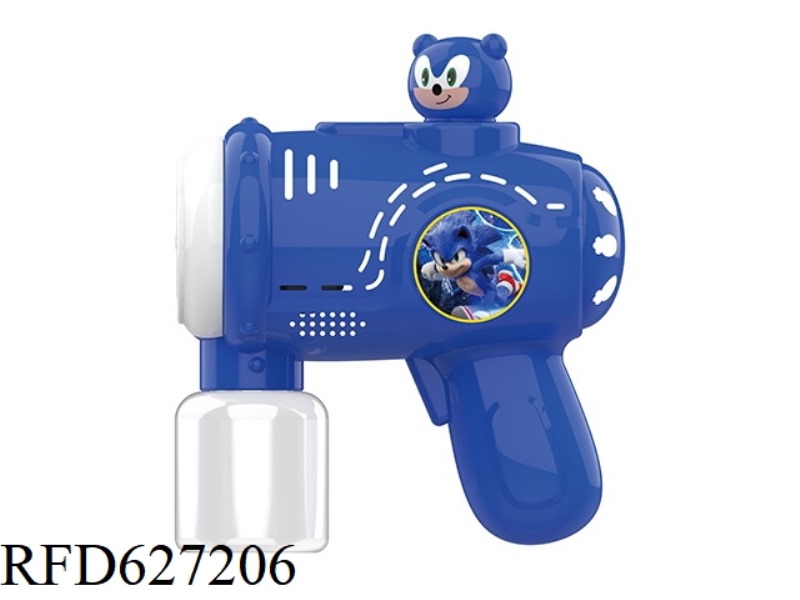 SONIC ELECTRIC BUBBLE GUN DIY STICKER