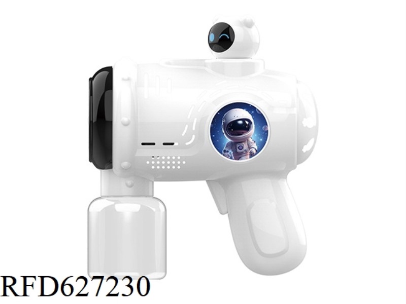 ASTRONAUT 2 ELECTRIC BUBBLE GUN DIY STICKER