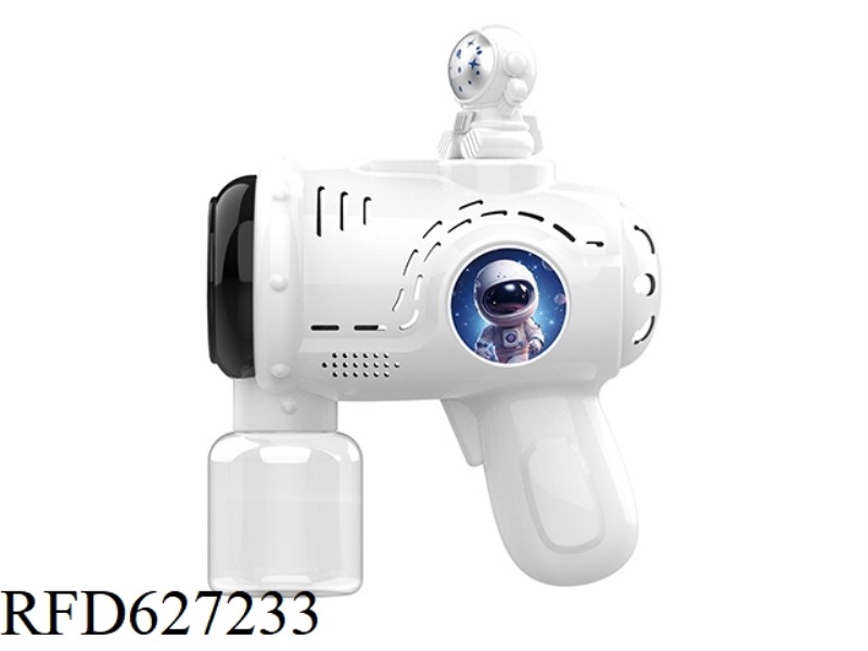 ASTROMAN ELECTRIC BUBBLE GUN DIY STICKER