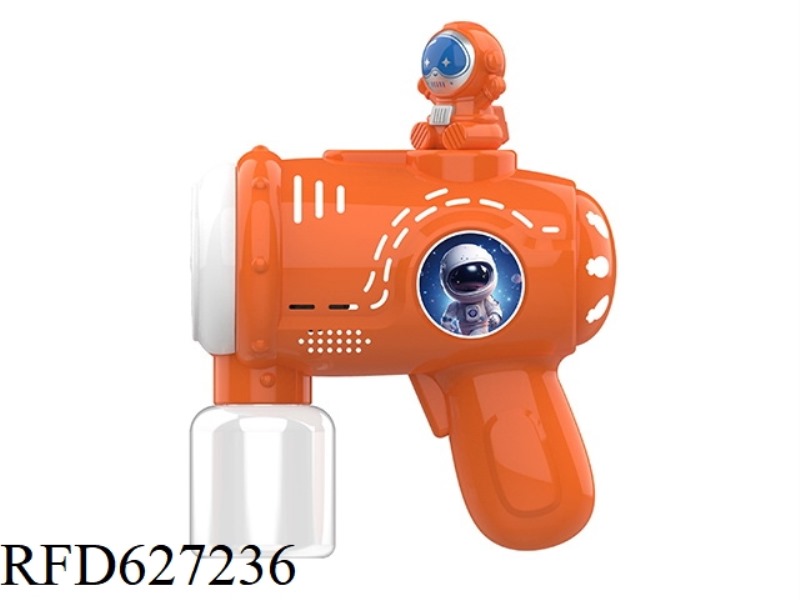 ASTROMAN ELECTRIC BUBBLE GUN DIY STICKER