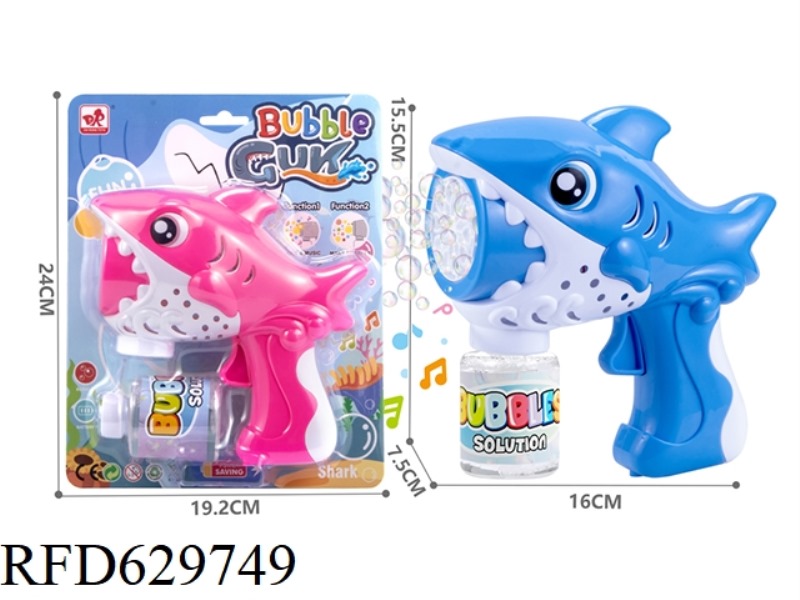 FULLY AUTOMATIC POROUS SHARK BUBBLE GUN