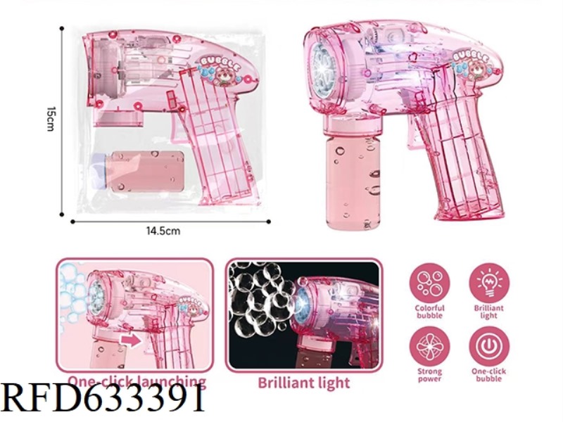 STRAWBERRY BEAR CRYSTAL SPACE BUBBLE MACHINE