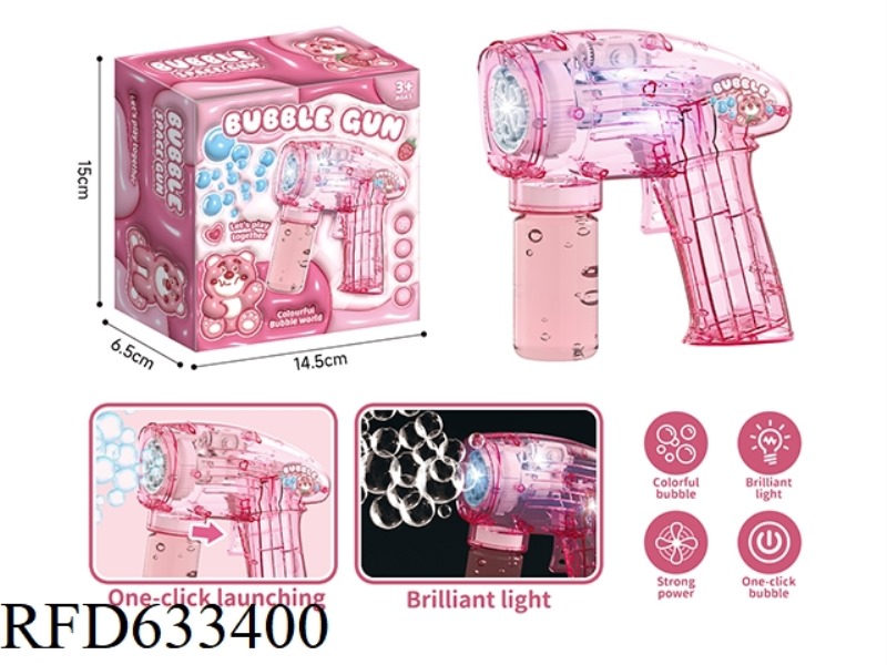 STRAWBERRY BEAR CRYSTAL SPACE BUBBLE MACHINE