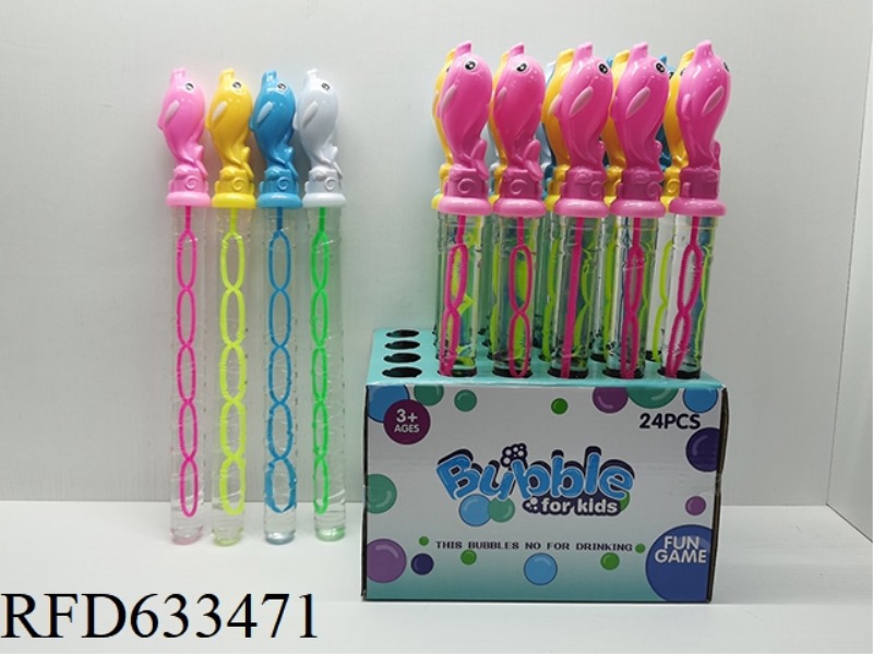 DOLPHIN BUBBLE STICK 24PCS