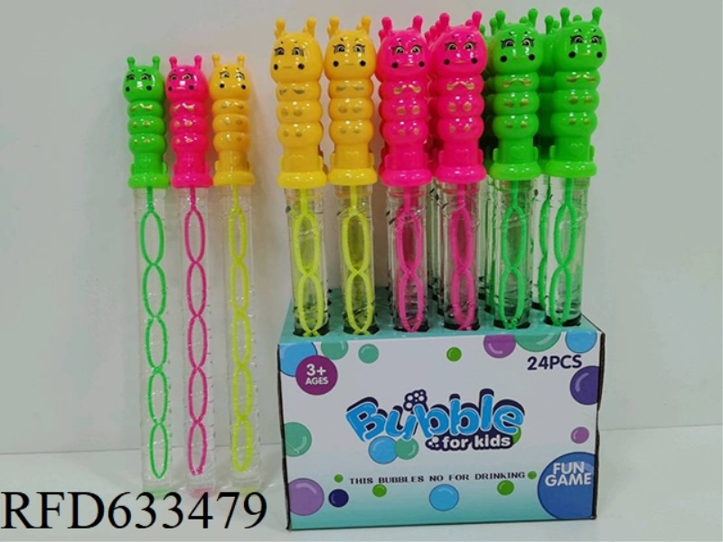 CATERPILLAR BUBBLE STICK 24PCS