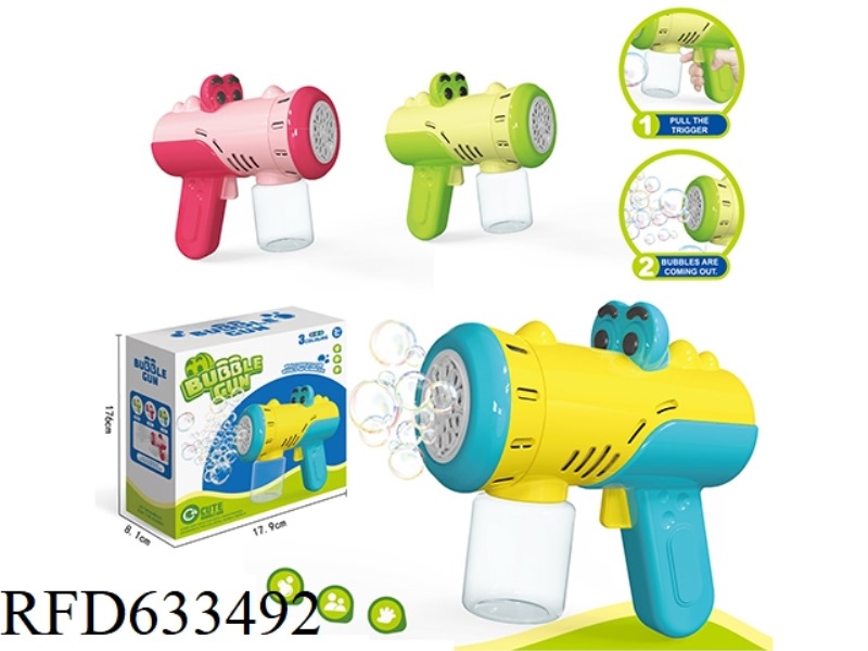 CARTOON ELECTRIC BUBBLE GUN