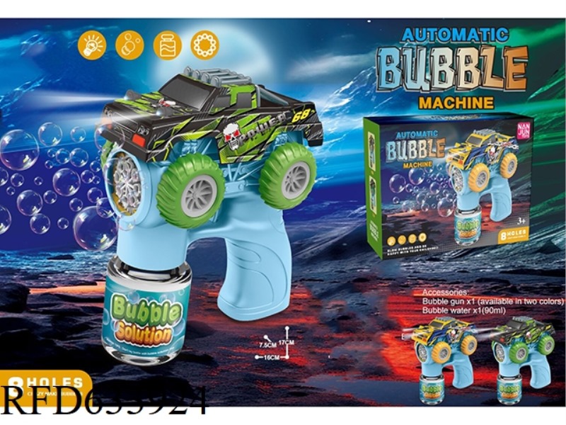8 HOLE PICKUP TRUCK BUBBLE GUN HEADLIGHTS WITH LIGHTS