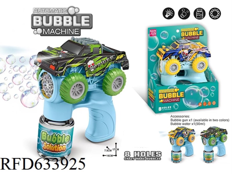8 HOLE PICKUP TRUCK BUBBLE GUN HEADLIGHTS WITH LIGHTS