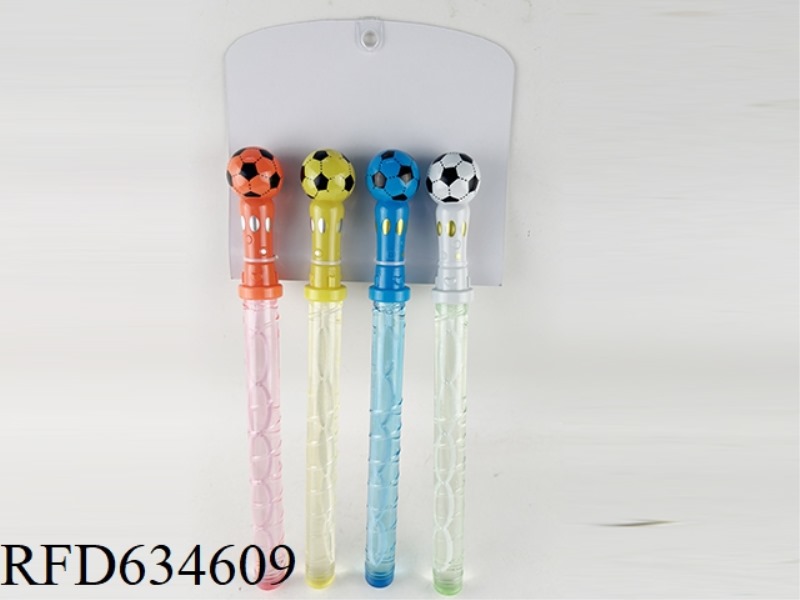 FOOTBALL BUBBLE STICKS PACKED IN 4 PIECES