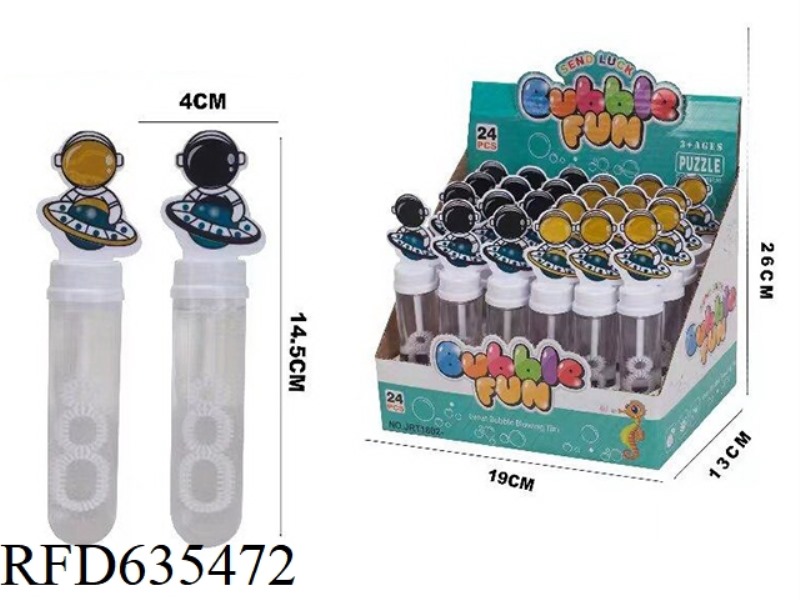 ASTRONAUT BUBBLE WAND 24PCS