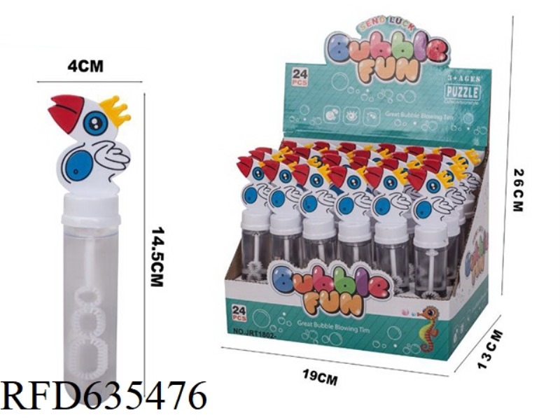 WOODPECKER BUBBLE WAND 24PCS
