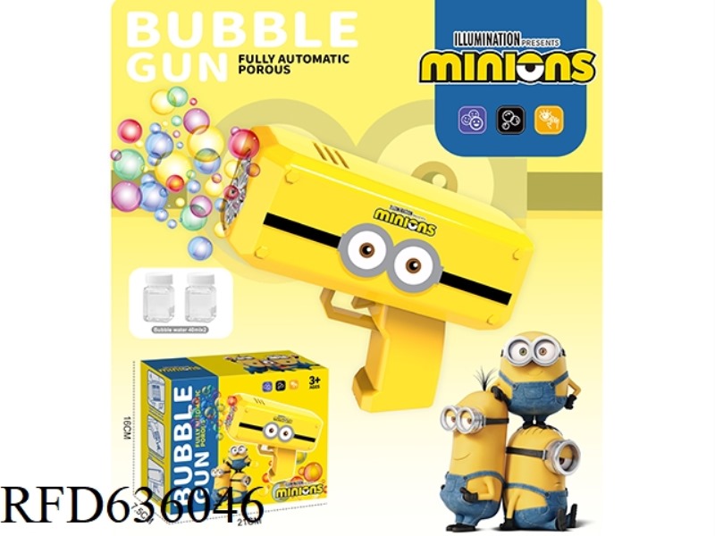 MINIONS BUBBLE GUN (TEN HOLES)