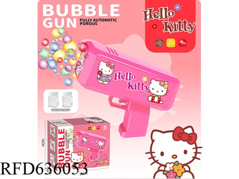 HELLOKITTY BUBBLE GUN (TEN HOLES)