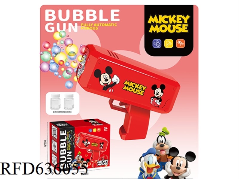 MICKEY BUBBLE GUN (TEN HOLES)